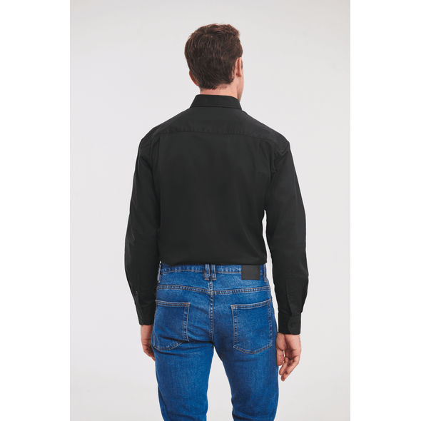 Russell | Men's long sleeve oxford shirt